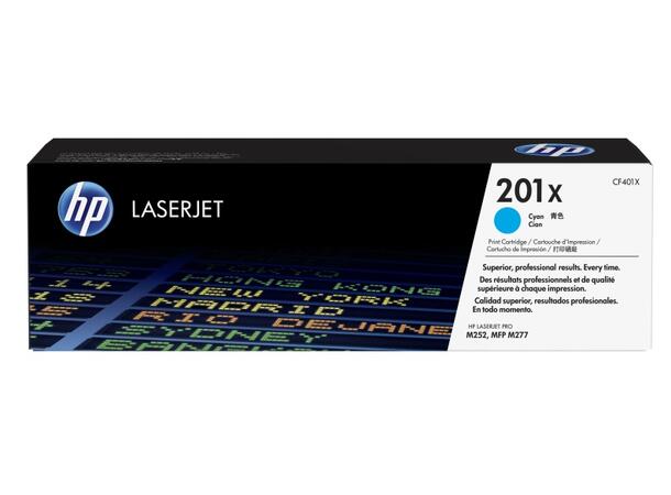 Toner HP 201X CF401X 2.3K blå 